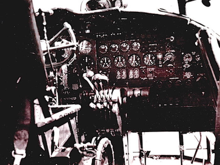 Lincoln cockpit